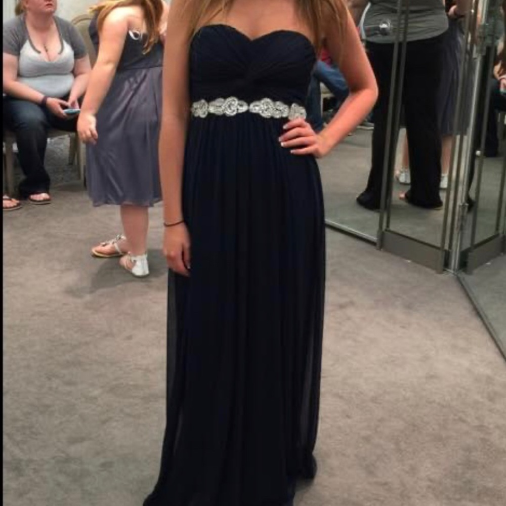 Strapless Prom Dress